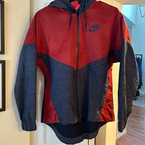 Nike red and blue jacket
